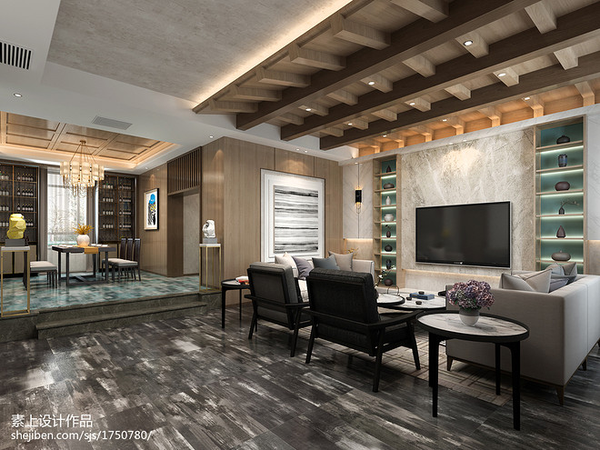 唐山港东别墅430平米装修案例丨中国唐山-18