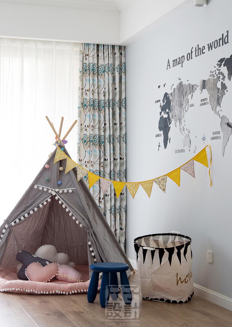 北欧风阳光宅,原木色家具营造舒适氛围-28