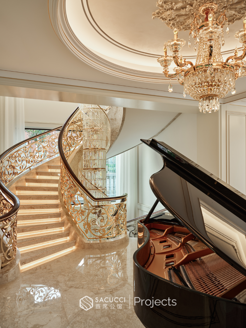 SACUCCI案例赏析·武汉·传世大宅·将优雅刻进空间丨中国武汉丨刘洋(空间设计师),刘劲旅(木作设计师)-16