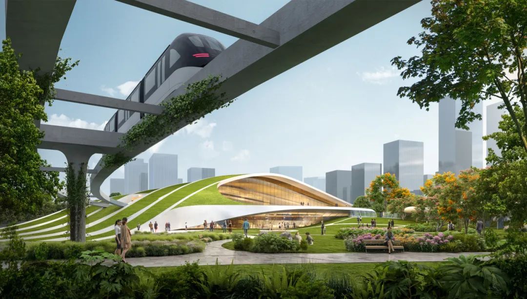 杭州西站站南生态文化服务中心及交通换乘枢纽项目设计 | 浙江省建筑设计研究院有限公司 | 中国浙江杭州-54