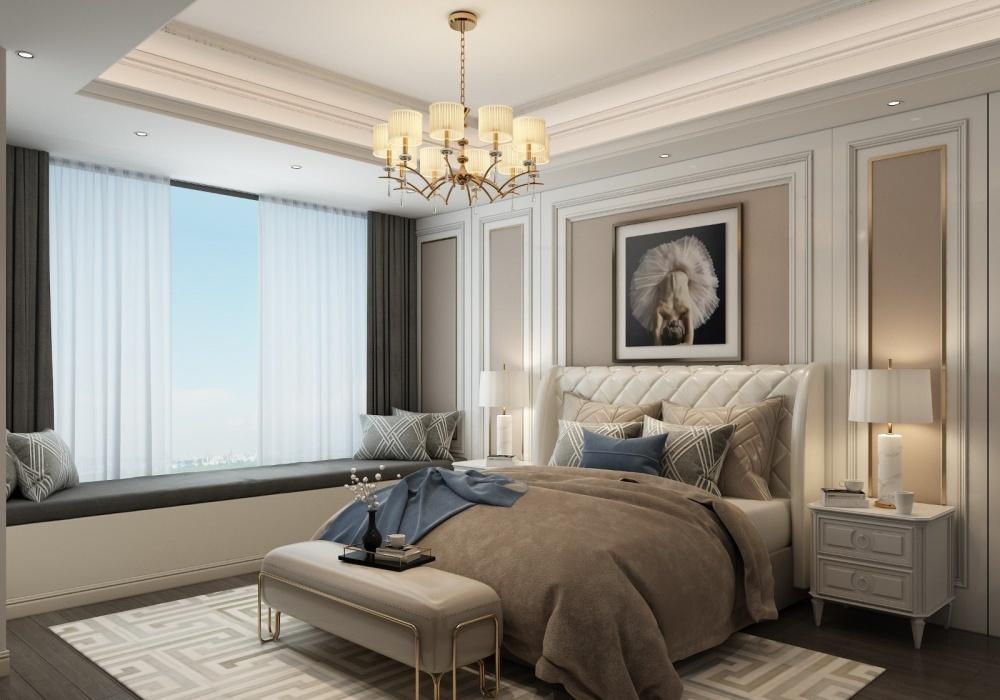 现代家庭与世界 | 柔和色调的温馨空间-10