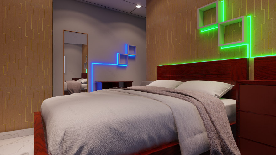 青少年卧室设计-15