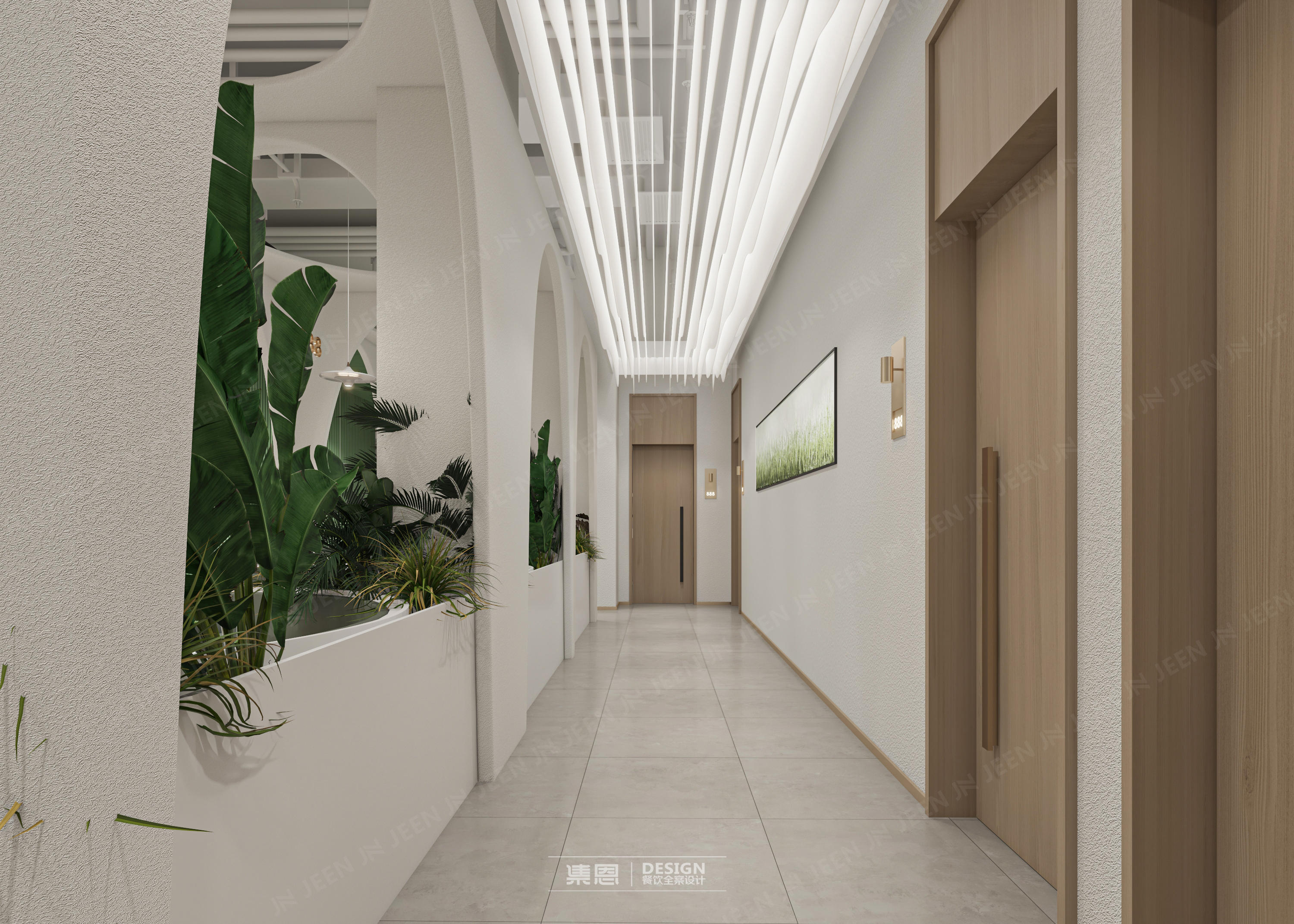 农湘记·湘菜馆丨中国郑州丨集恩餐饮全案设计-14