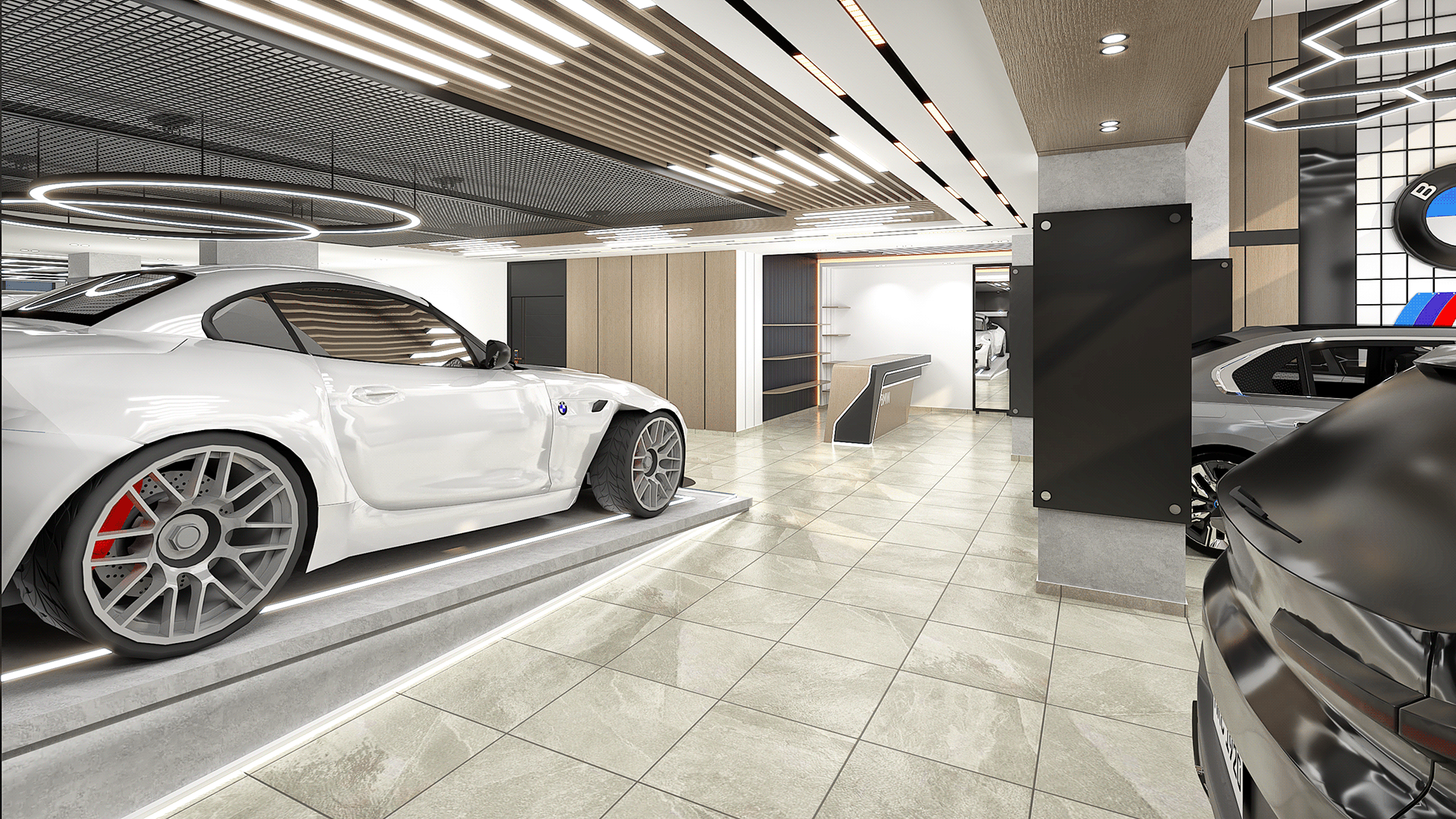 BMW 巴勒斯坦展厅设计-2