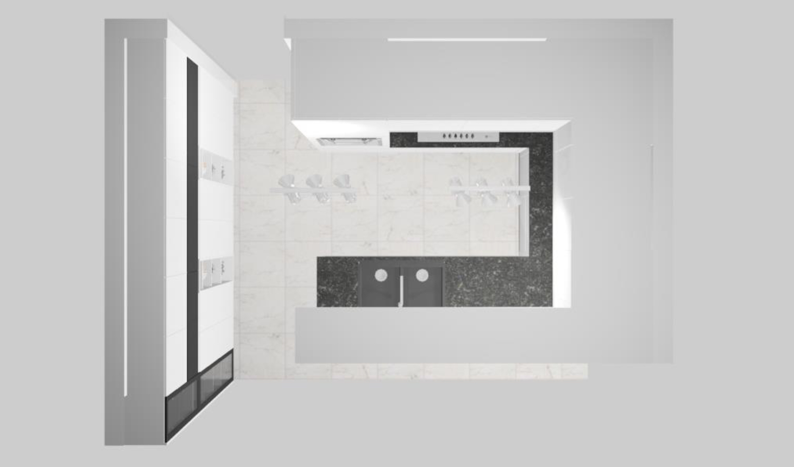 Modern Minimalist Kitchen Design | SL Residence-5