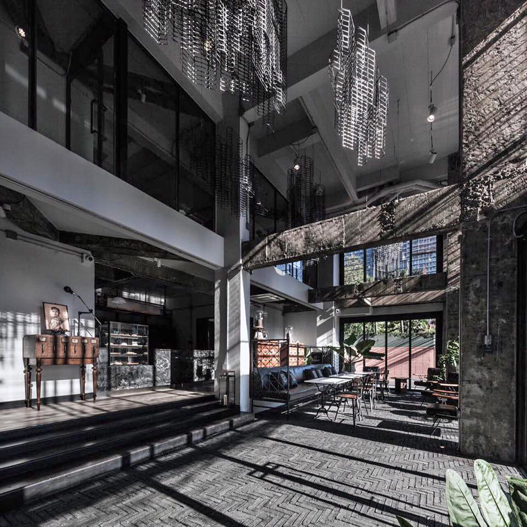 曼谷水泥工业风旅馆IR ON Hotel|Hypothesis Design Agency设计-1