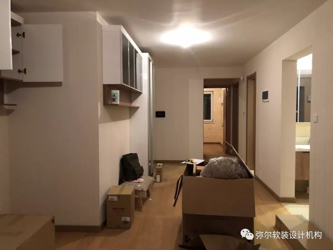 80m²精装房软装设计-13