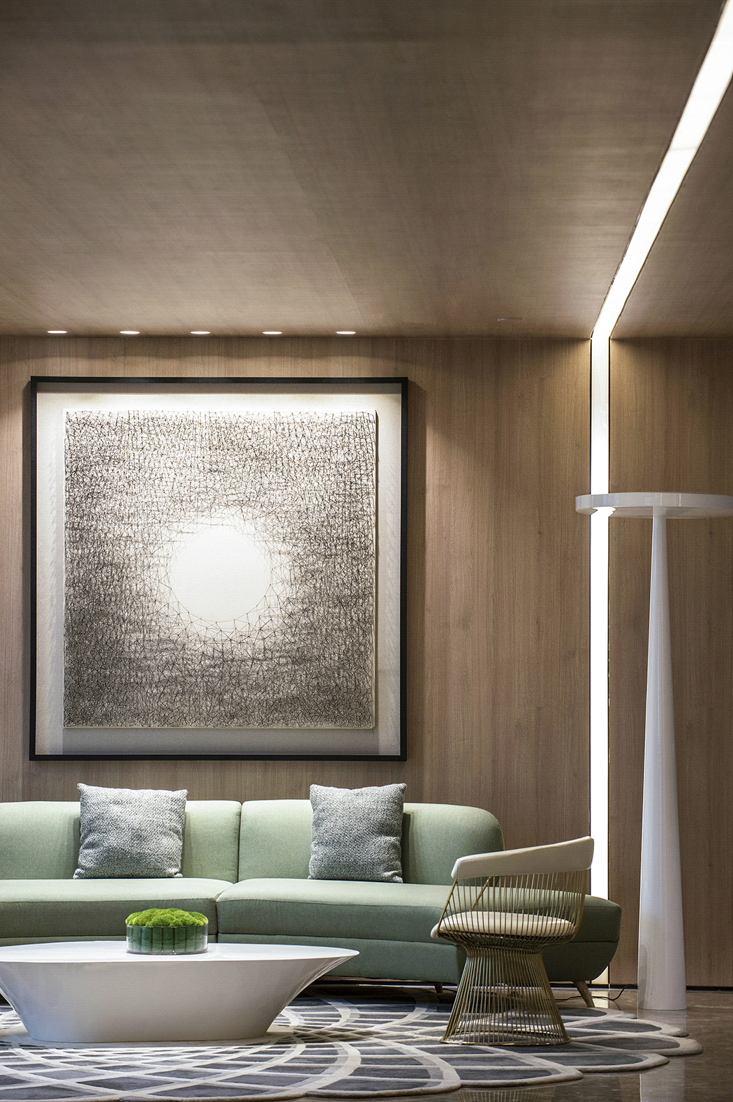 香榭蒂新作丨自然平衡，知识共享时代的智慧办公空间 — 济南绿地国金中心-9