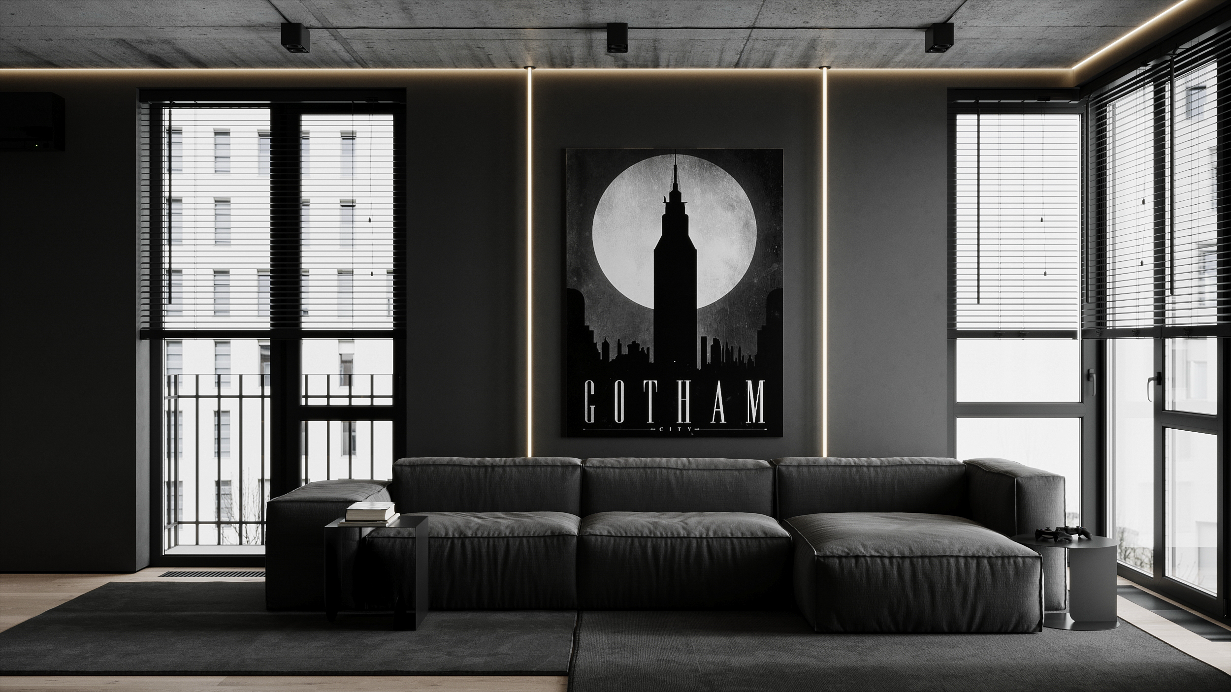 完全黑暗的阿瓦隆丨乌克兰利沃夫丨Lviv Concept 设计工作室-0