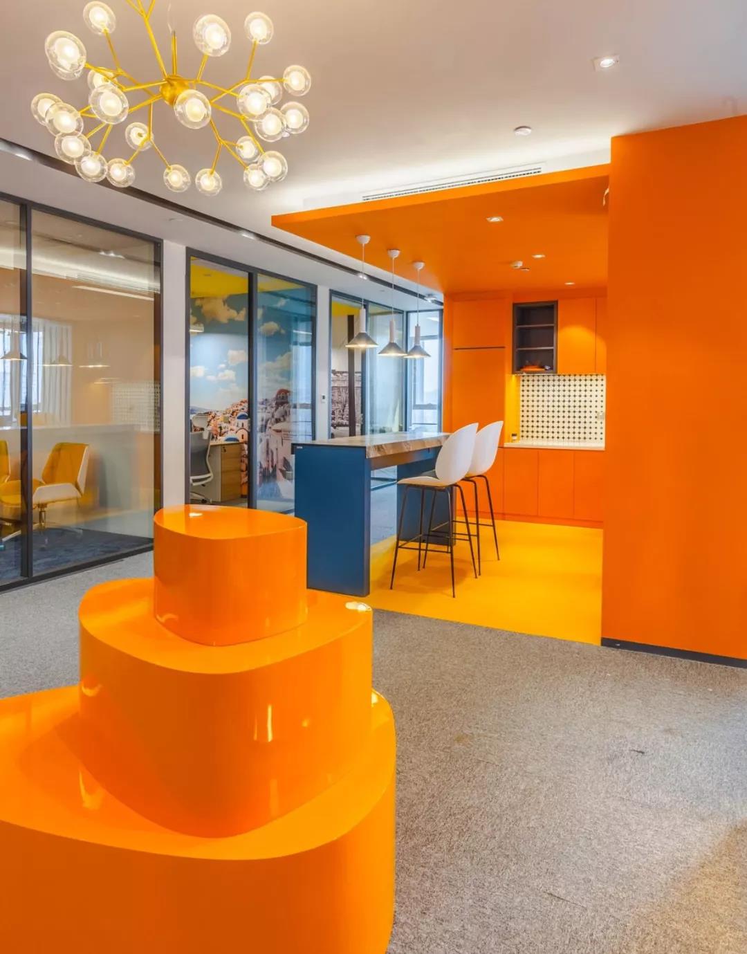 中山广场SOHO蓝橙办公室-29