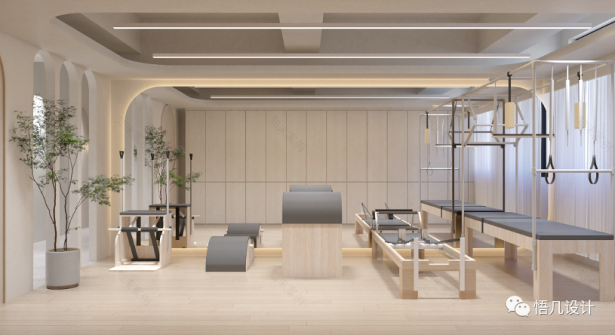 怡合瑜伽学院丨中国濮阳丨悟几设计-32