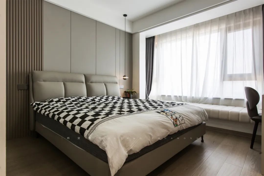 黑白灰的纯粹美学 · 常山桑园小区现代简约家居设计丨许亚彬-68