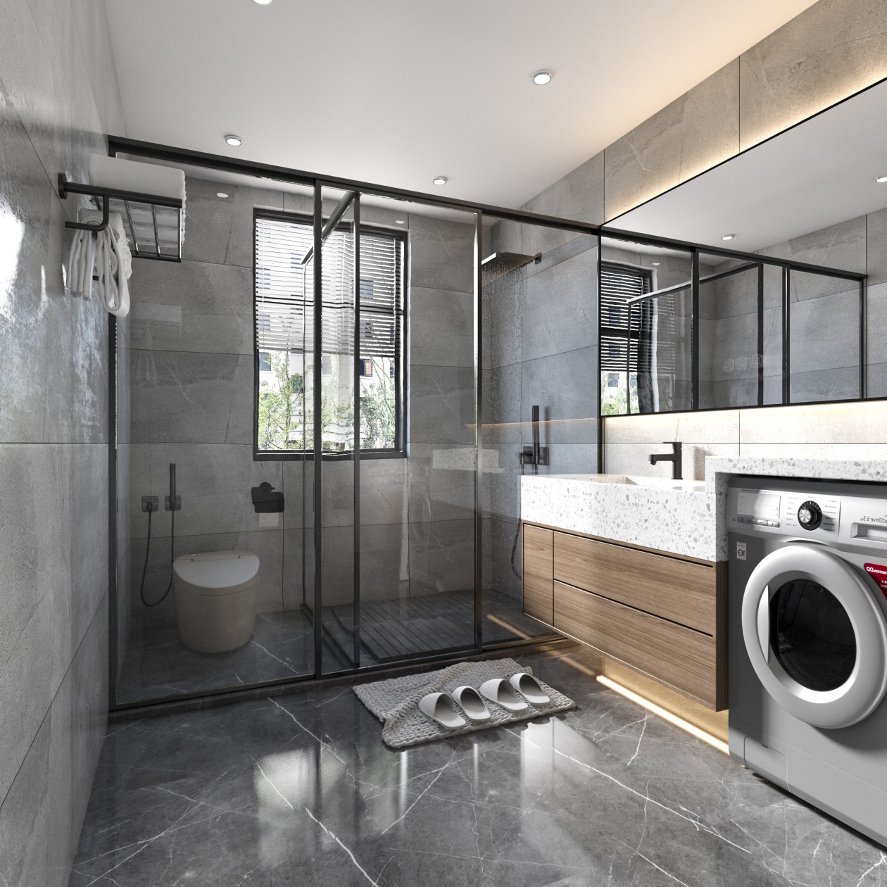 麓湖生态城 260 方现代风格赏析丨中国成都丨圣都家居装饰有限公司-15