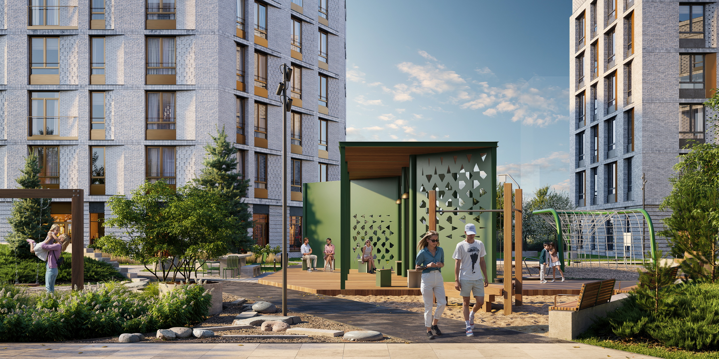 团结区（注：具体含义需结合特定语境，Unity常见义为团结、联合 ，Quarter有区、区域等意思 ） 丨俄罗斯-15