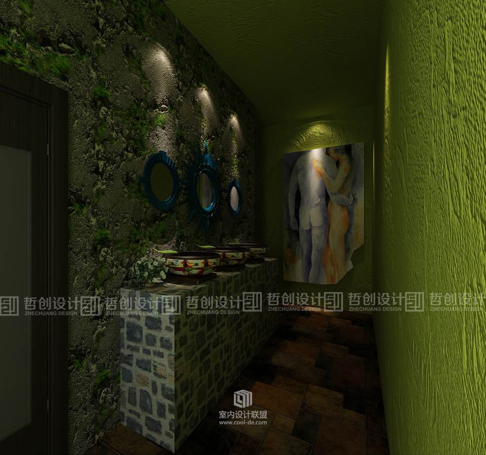 味梓巢主题酒店装修设计效果图-昆明酒店装修设计-7