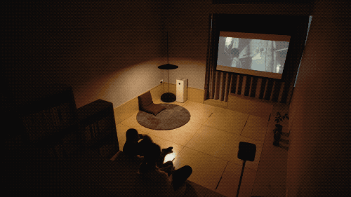 杭州夫妻买下40㎡破房，挖空地板造房中房，下班后在里面释放压力-105