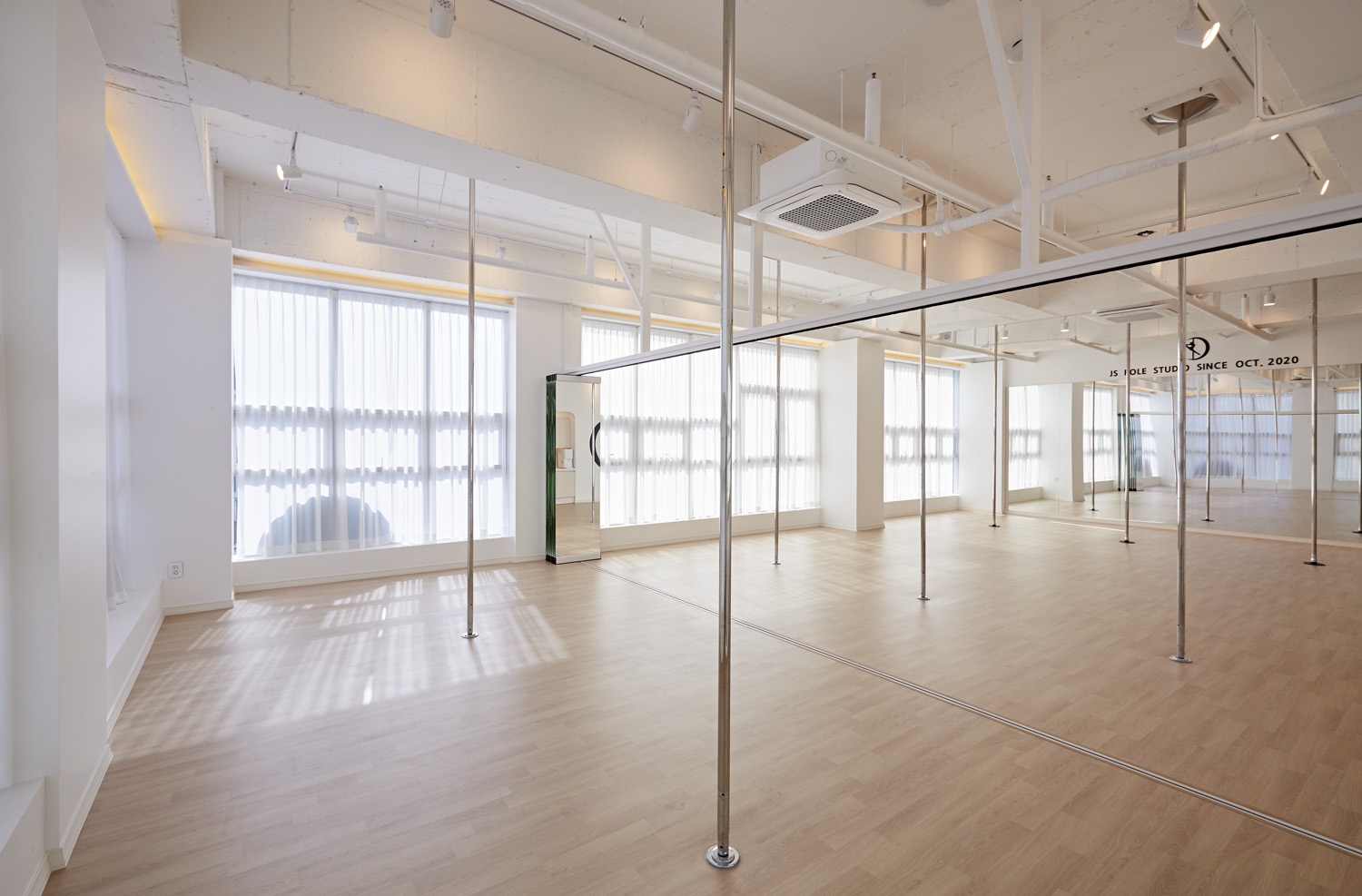 简约清新 45 坪舞蹈学院空间设计-7