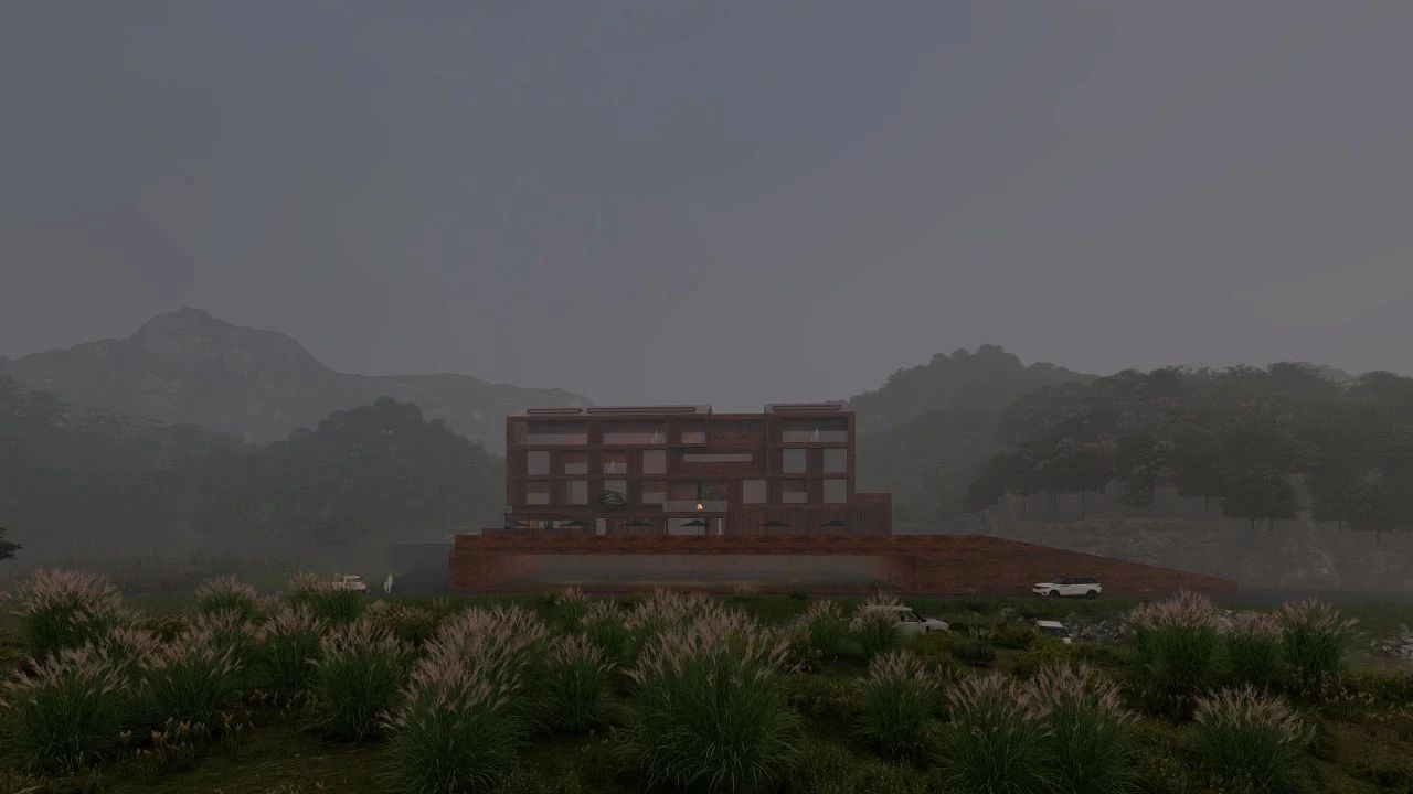 小河弯弯民宿丨中国湖南丨莫子先生设计-56