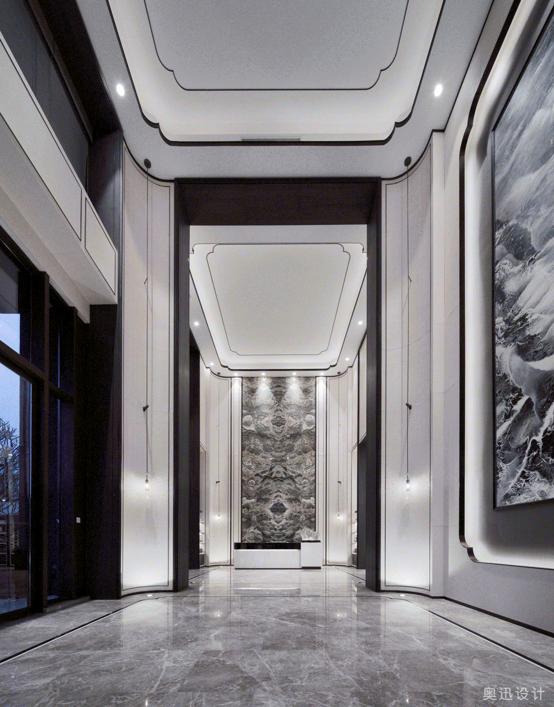 东方美学融入城市大盘,奥迅设计展现东方韵味-13