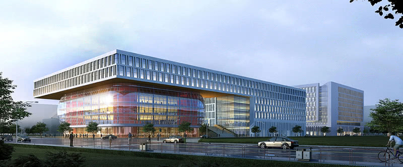 现代都市地标建筑——蓝天会展中心设计案例-17