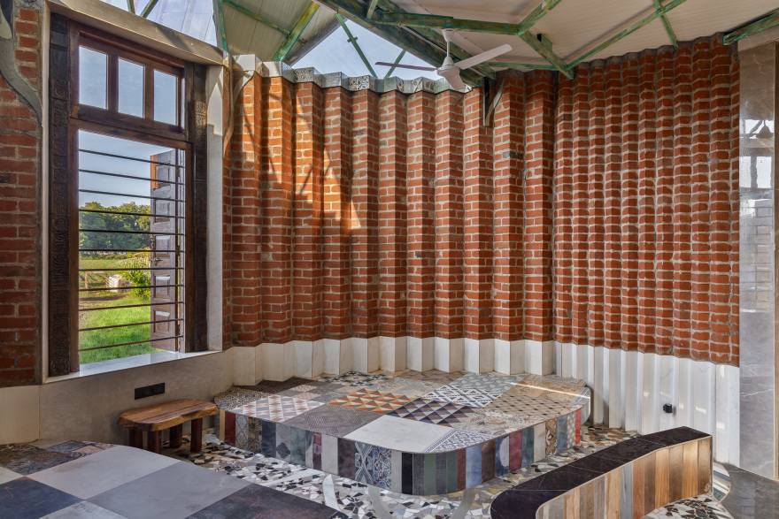 自给自足的农舍丨印度丨Manoj Patel Design Studio-23