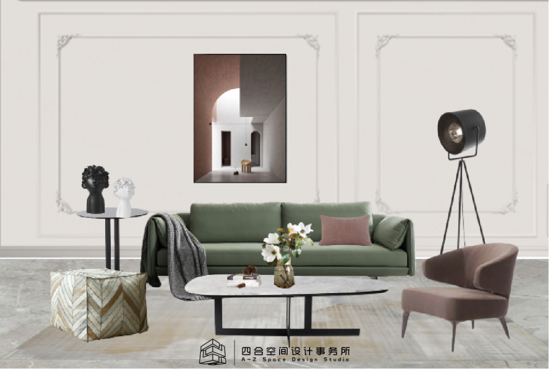 法式轻奢清徐之梦丨中国山西丨四合空间设计事务所-11