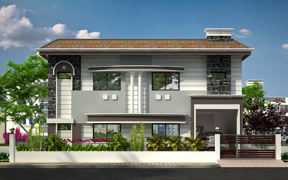 传统韵味——国际设计实验室打造私人住宅外观-12