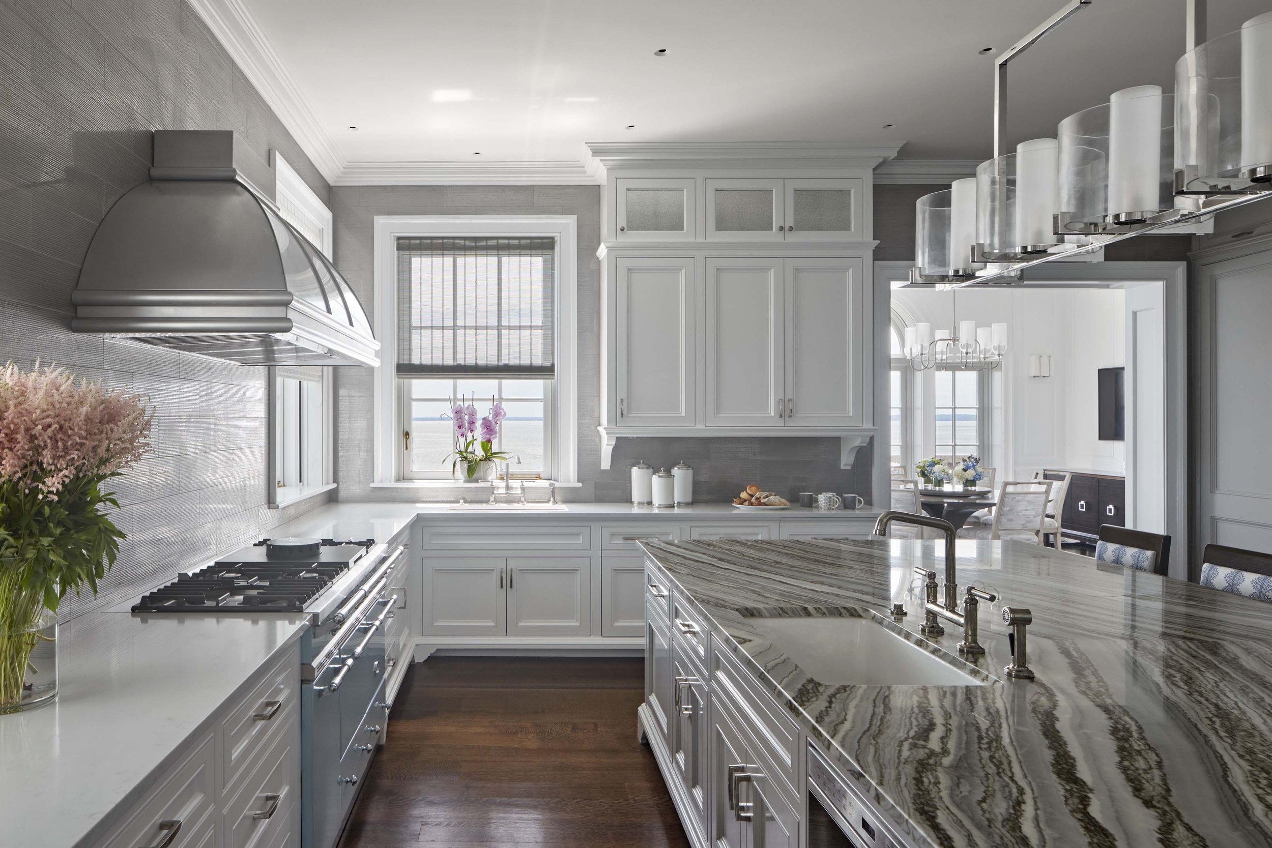 Waterfront Mediterranean Home — Charles Hilton Architects-19