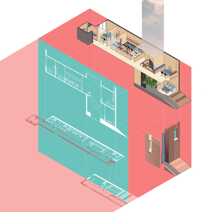 砖墙幕布 · 小空间大创意的办公室设计-9