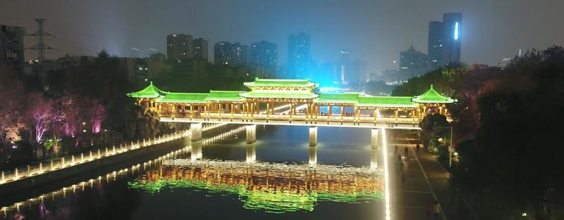 南昌抚河公园夜景设计丨中国南昌-16