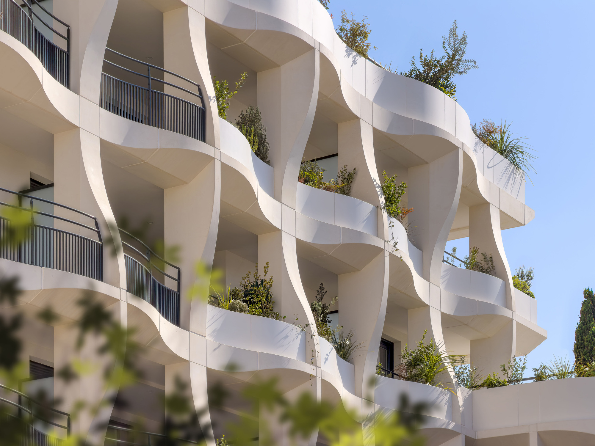 秘密花园生物气候外壳丨法国蒙彼利埃丨Vincent Callebaut Architectures-46
