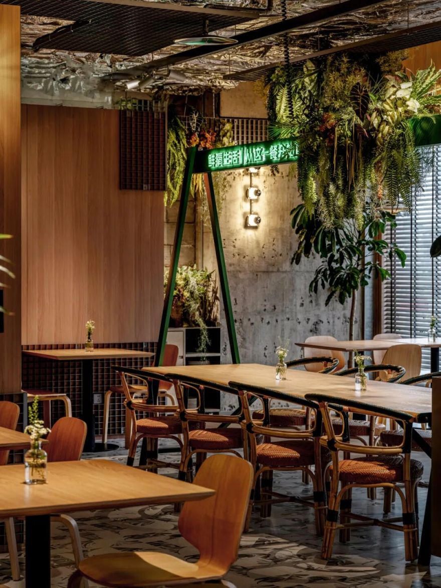 OPEN O2 光合作用餐厅丨中国和平丨甲板设计-30