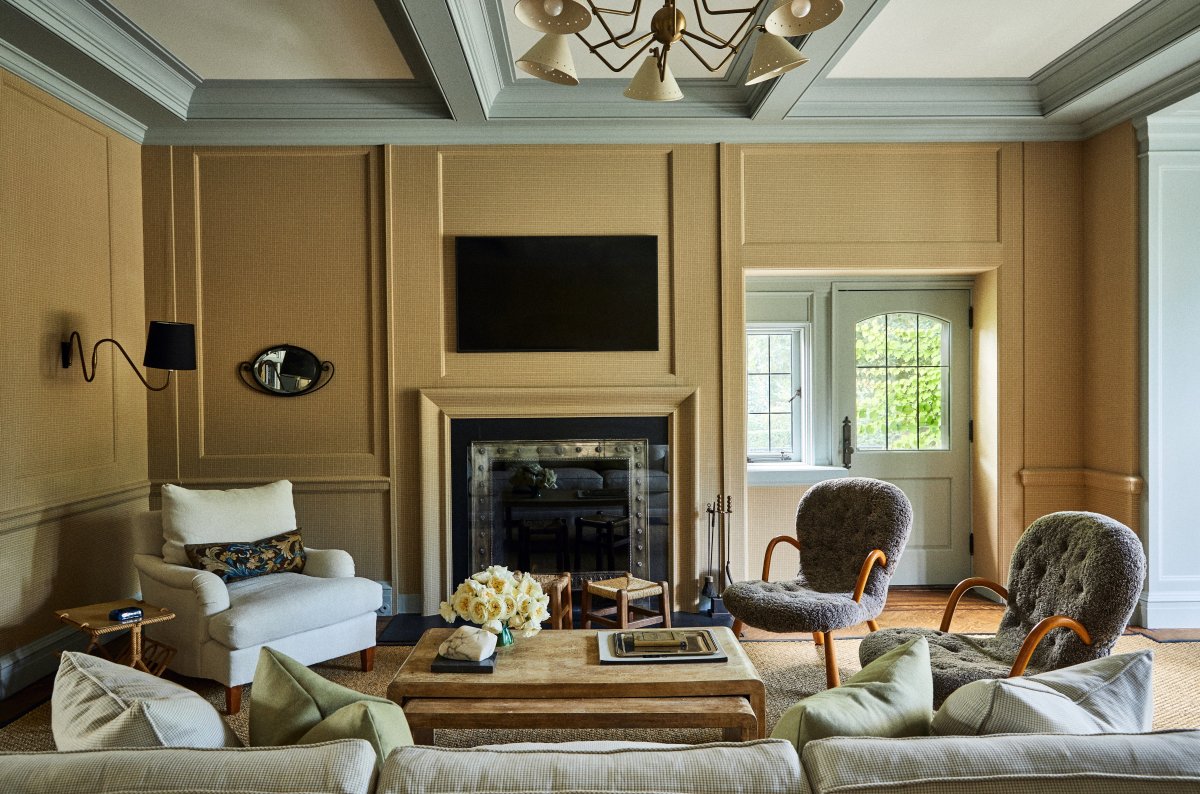 加州风情融入东海岸传统的格林威治住宅改造丨美国康涅狄格丨Mike Moser-11