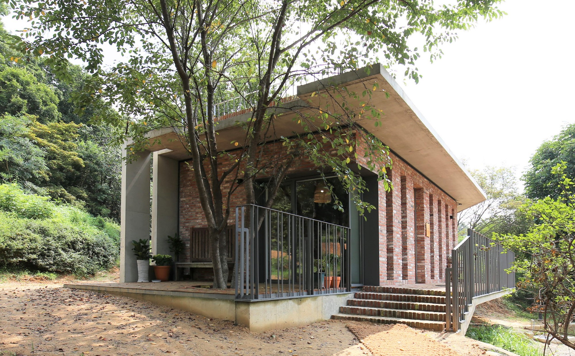 森林中的绿色麦田——Piora 甜品店-14