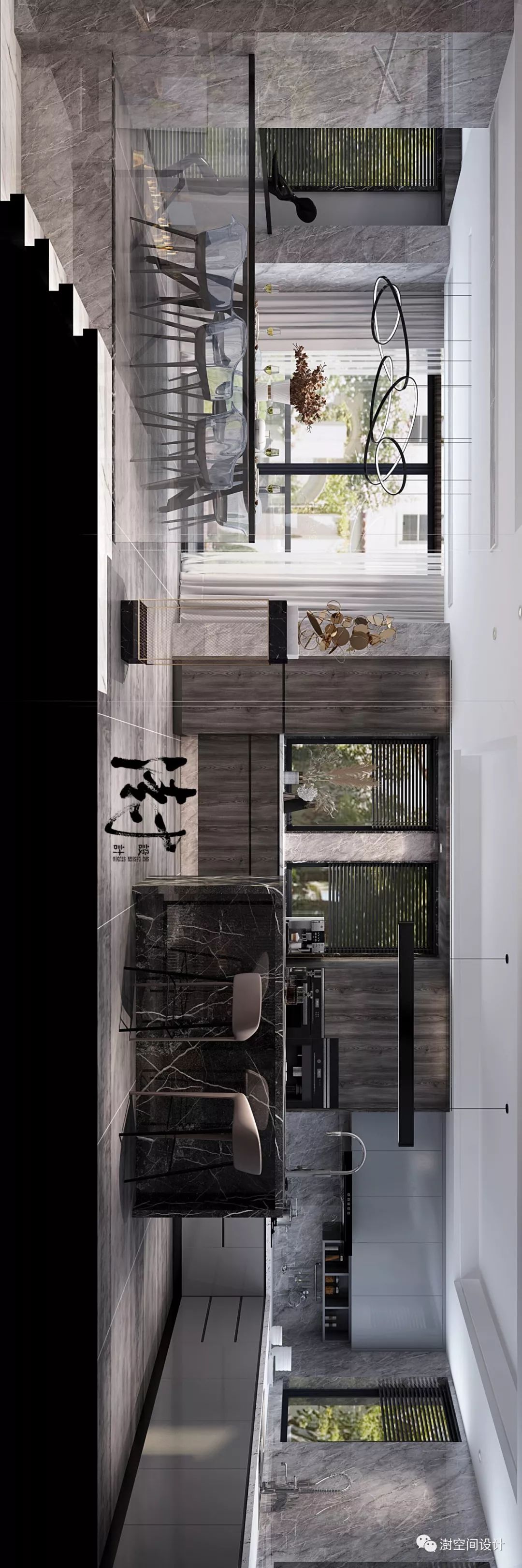 现代混搭御华名都,灰雅空间诠释宜居美学-26