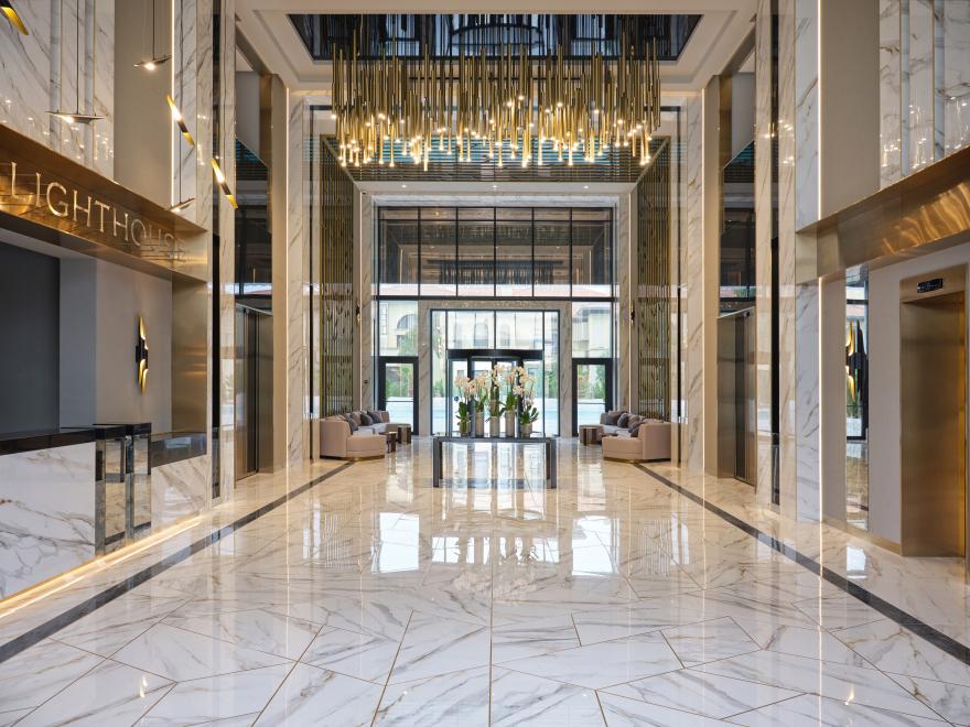 Lighthouse 住宅大堂丨阿塞拜疆丨Natalya Pristenskaya 等-9
