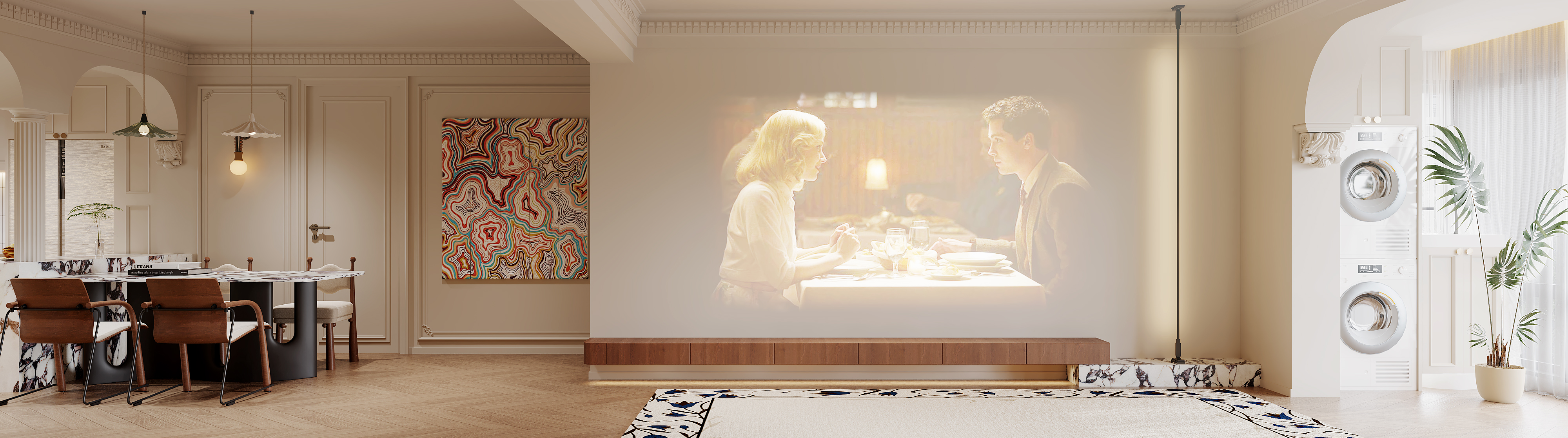 「轻法式复古：把浪漫揉进日常」住宅设计-4