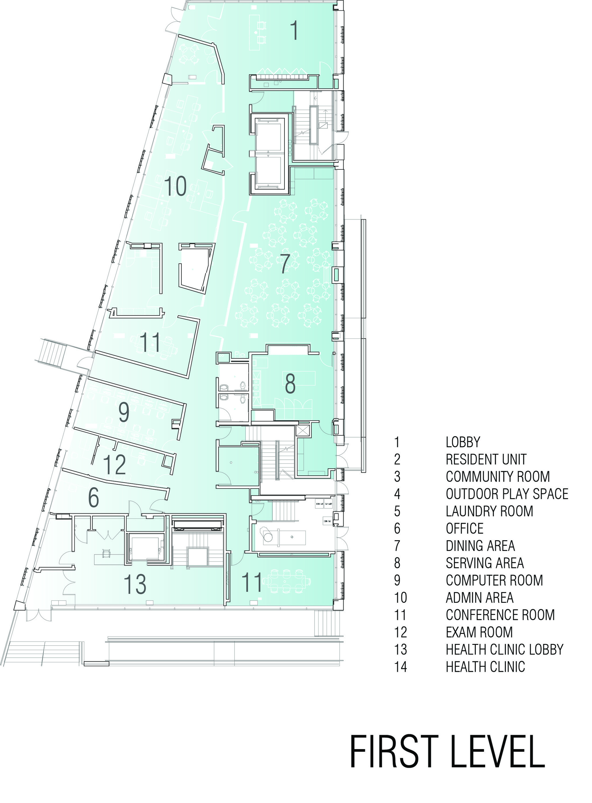 The AYA Housing / Studio Twenty Seven Architecture + Leo A Daly JV-35