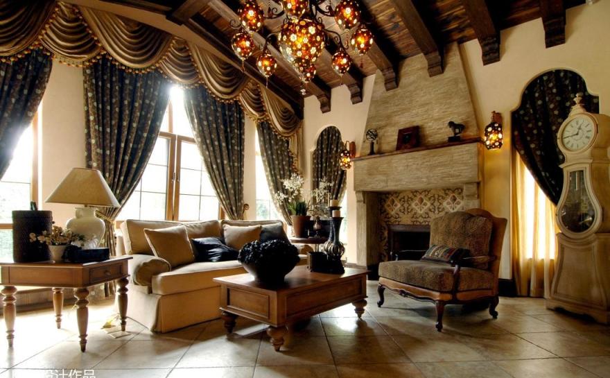 美式休闲家居设计,打造舒适生活空间-0