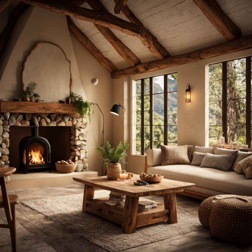 Design de interiores inspirado em "Águas de Março"-9