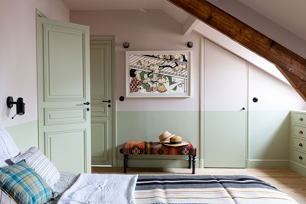 巴黎活力四溢的家庭公寓设计-23