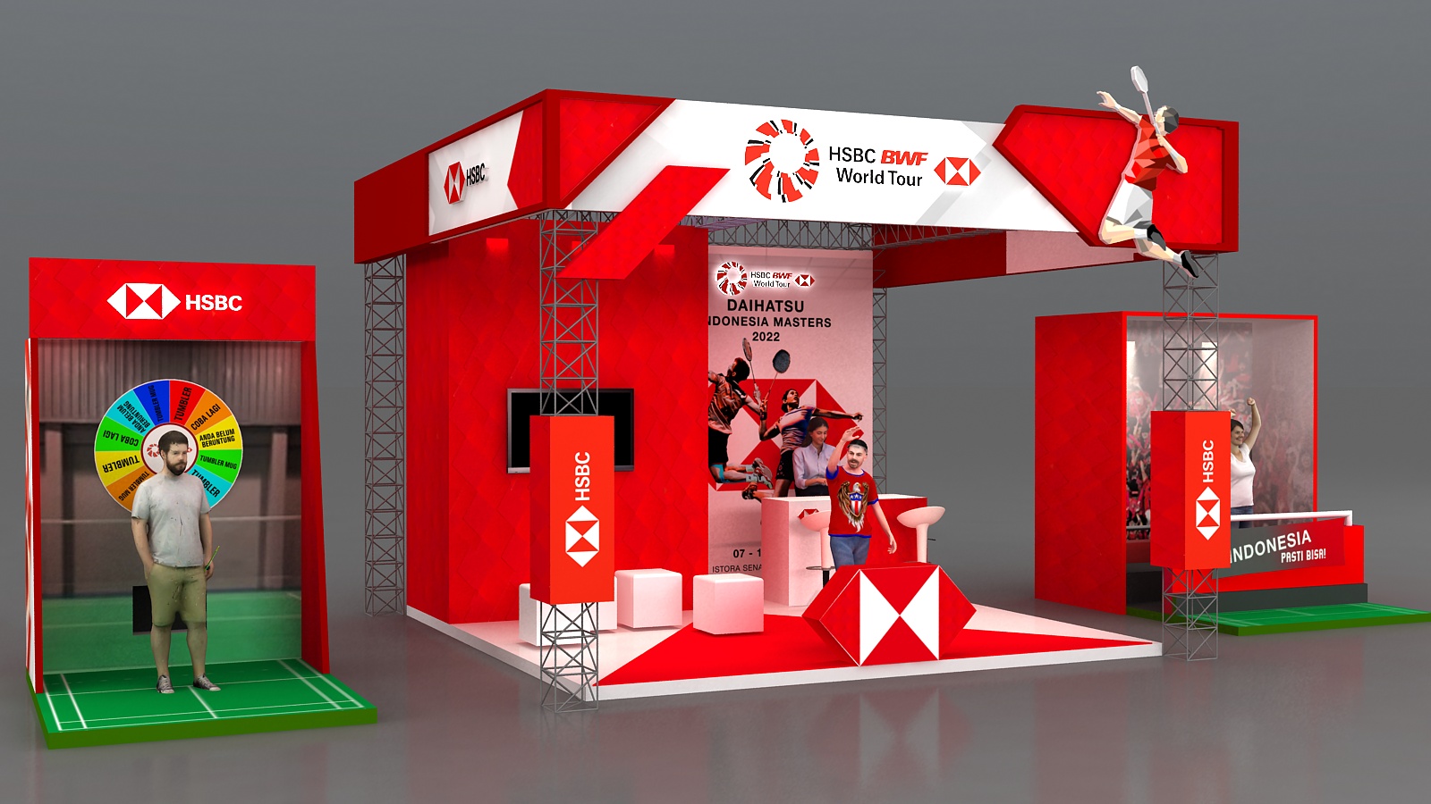 HSBC BWF Booth & Lounge Indo Master & Indo Open 2022-0