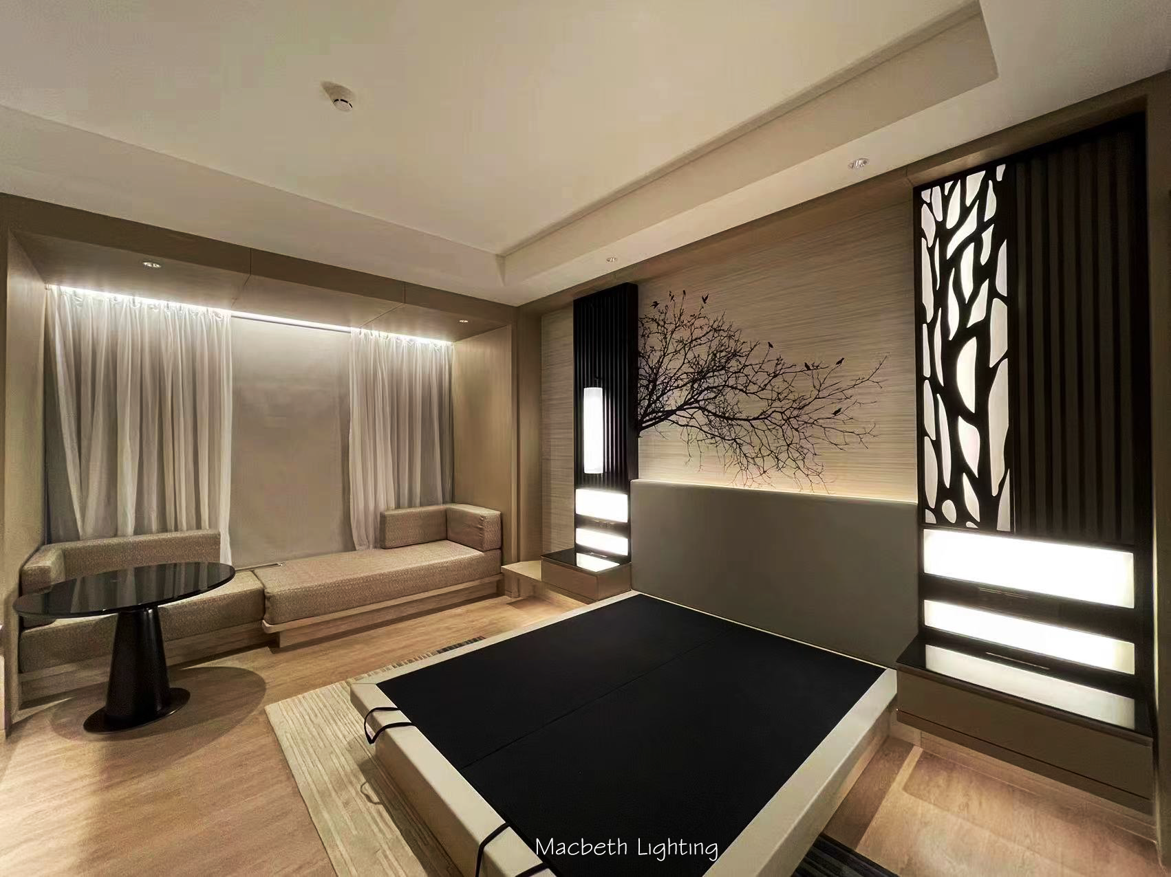 某酒店样板间灯光巡场丨中国昆明-17