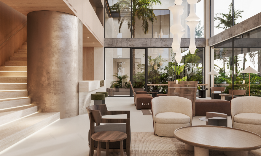 挑空别墅丨印度丨UMKY design studio-9