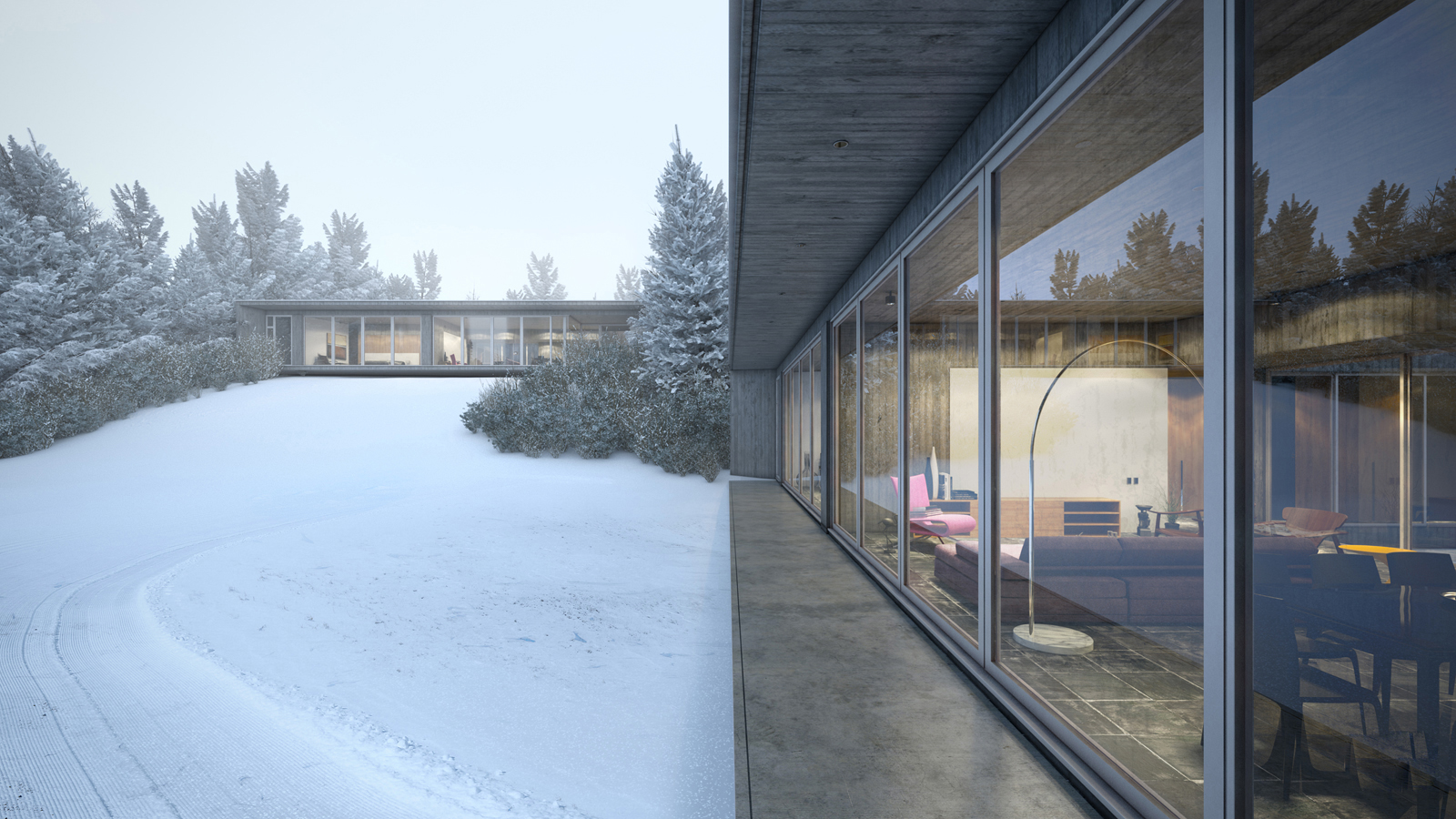 [别墅]山间别墅 精品效果-7