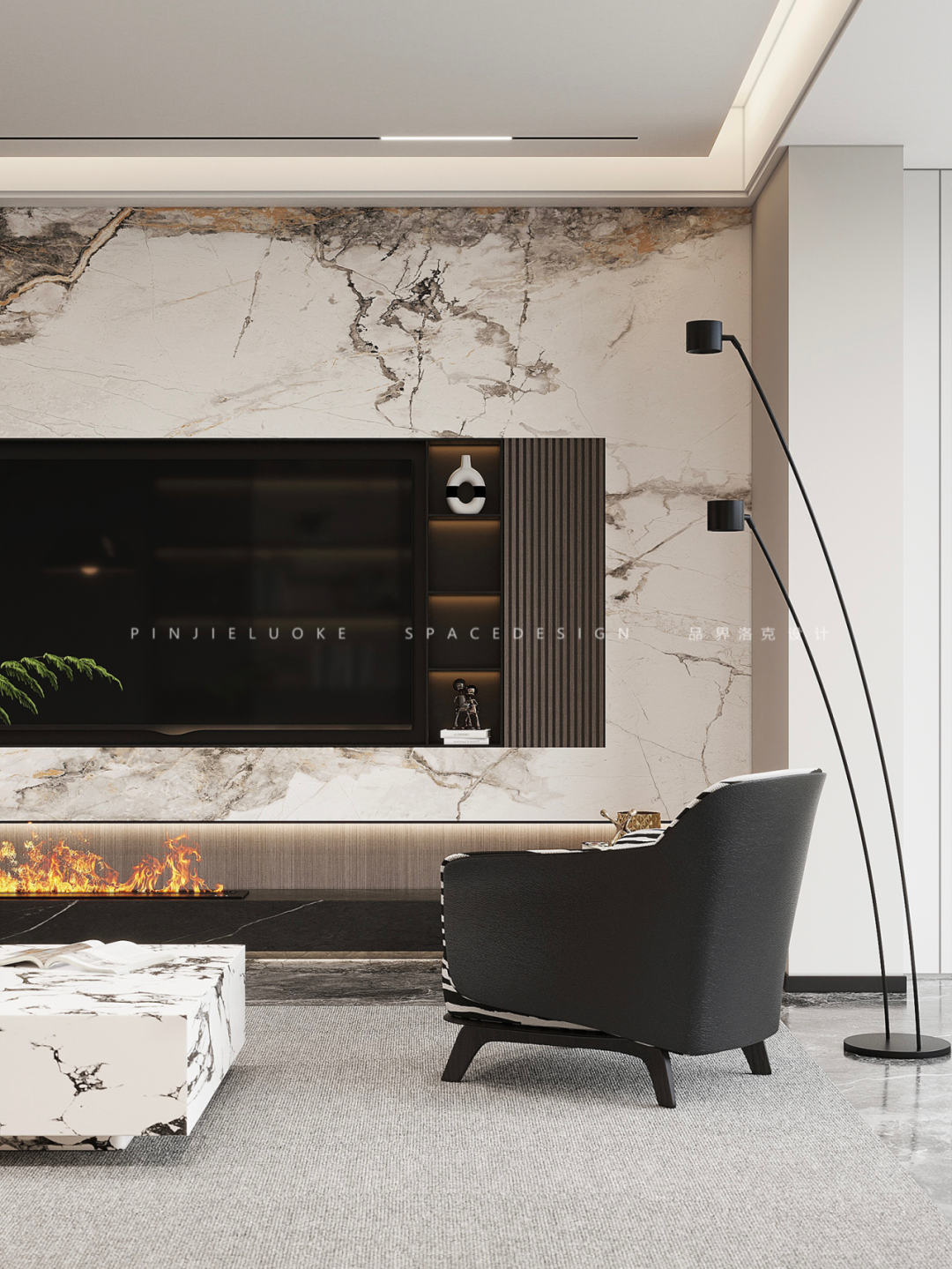 陕建·沣渭壹号院意式奢调舒适家居设计-6