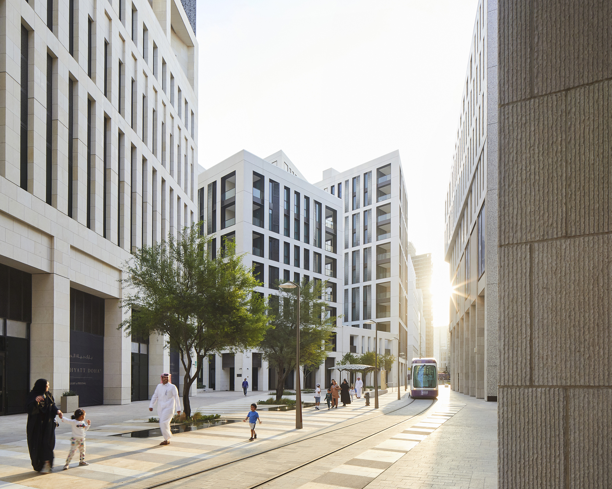 卡塔尔多哈市中心 Msheireb 总体规划丨AECOM,Allies and Morrison 等-27