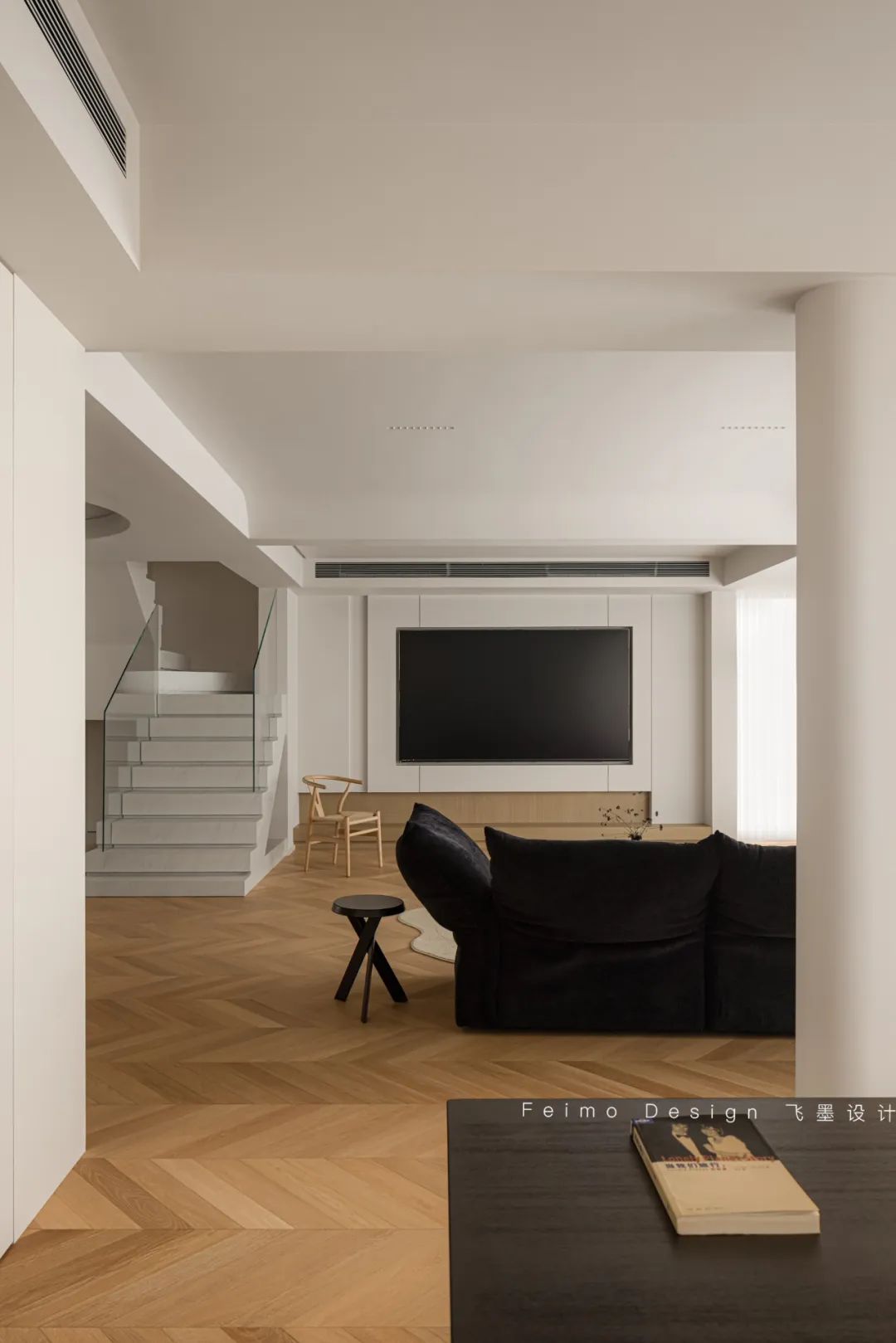 160㎡现代法式养老宅丨飞墨设计组-22