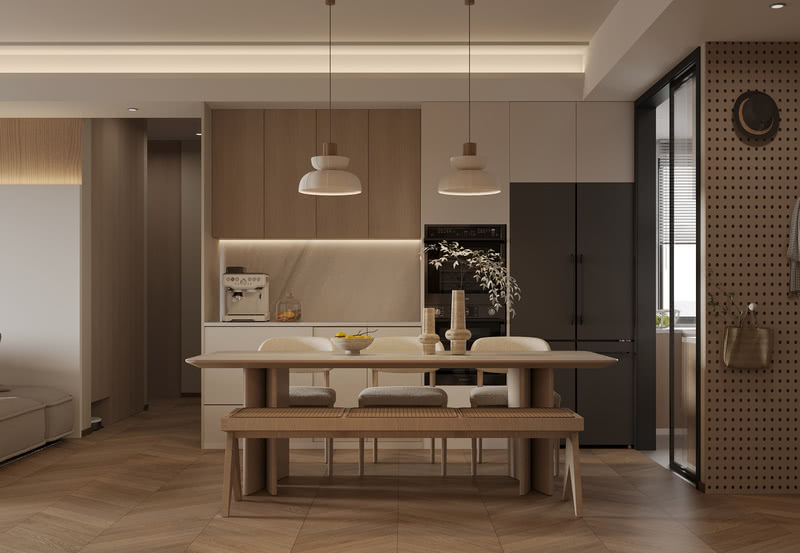 贵阳138平米现代中式家居设计-11