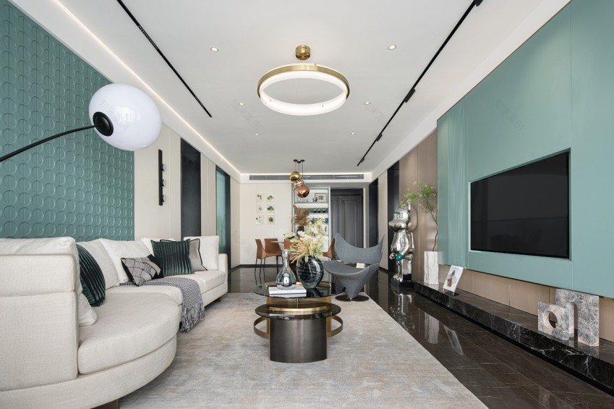 辰溪紫辰府样板房 B 户型丨中国怀化丨湖南纱纱优家空间设计有限公司-66